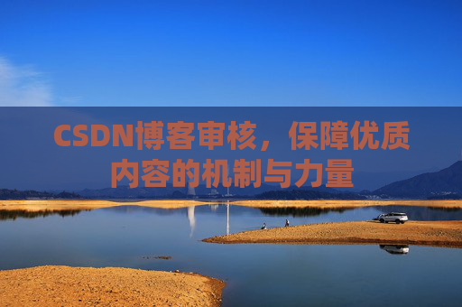CSDN博客审核，保障优质内容的机制与力量